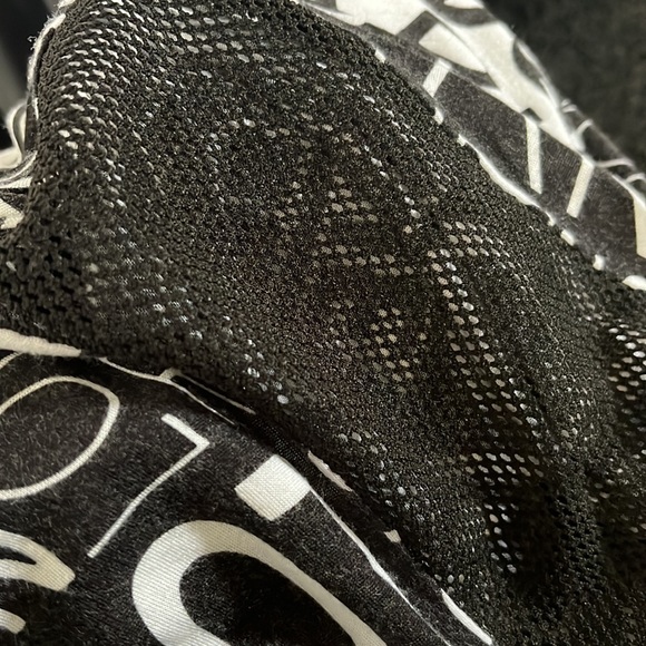 Annabelle | Mesh Detailed Graphic Tank Top - Picture 7 of 7